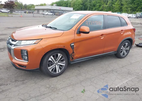 2020 Mitsubishi Outlander Sport 2.0 Be from USA, damaged, VIN JA4AP3AUXLU016457